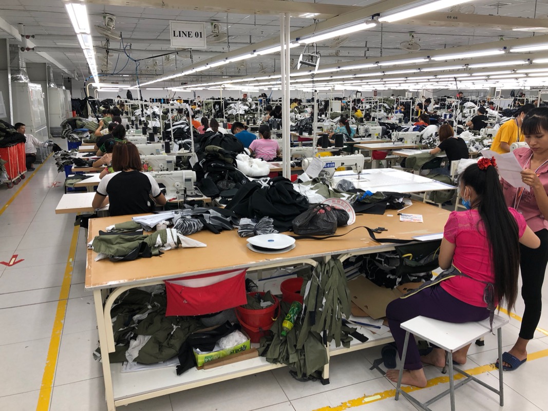 functional outerwear sewing factory in vietnam