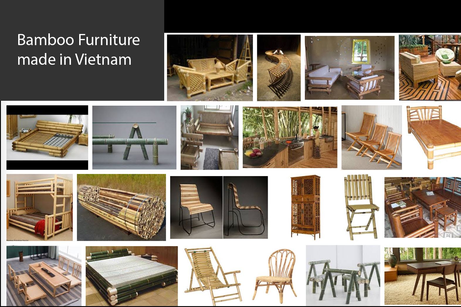 We can guide you to to find bamboo manufacturers
